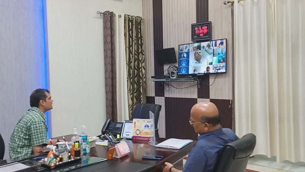 भूमि विवाद के मामलों को लेकर हुई बैठक, शनिवार को हर थाने में होगी सुनवाई।
