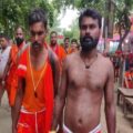 501 सुई लगाकर बाबा बैद्यनाथ के दरबार चला भक्त, भक्ति देख हर कोई हैरान।