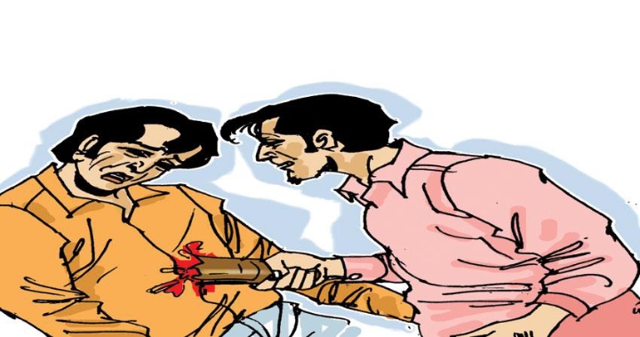 शराबी बाप की बेटे ने कर दी हत्या, बेटे ने कहा-दारू पीकर रोज मम्मी को मारता था।