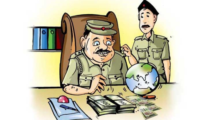 जिस थाने में कर रहे थे ड्यूटी उसी के हाजत में बंद हुए 4 पुलिसकर्मी।