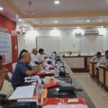 मतदान केंद्र के युक्तिकरण हेतु प्रकाशित प्रारूप पर विमर्श हेतु बैठक आयोजित।