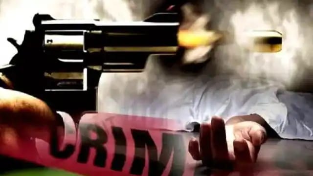जमीन कारोबारी को गोलियों से भूना; सात गोलियां मार कर भाग गया अपराधी।