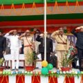 स्वतंत्रता दिवस मुख्य समारोह में दरभंगा प्रमण्डल के आयुक्त ने किया झंडोत्तोलन।