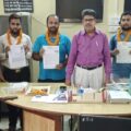 रितु कुमारी, प्रियंगमजी झा, मणि पुष्पक घोष तथा नीरज कुमार सिंह ने जेआरएफ कर विभाग का बढ़ाया सम्मान : डॉ० घनश्याम।