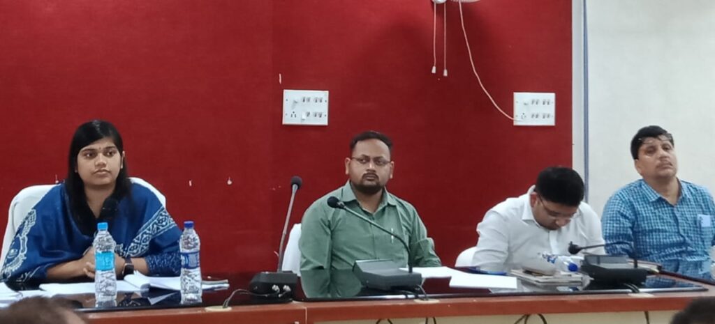 आयोजित हुई जिला समन्वय समिति की बैठक।