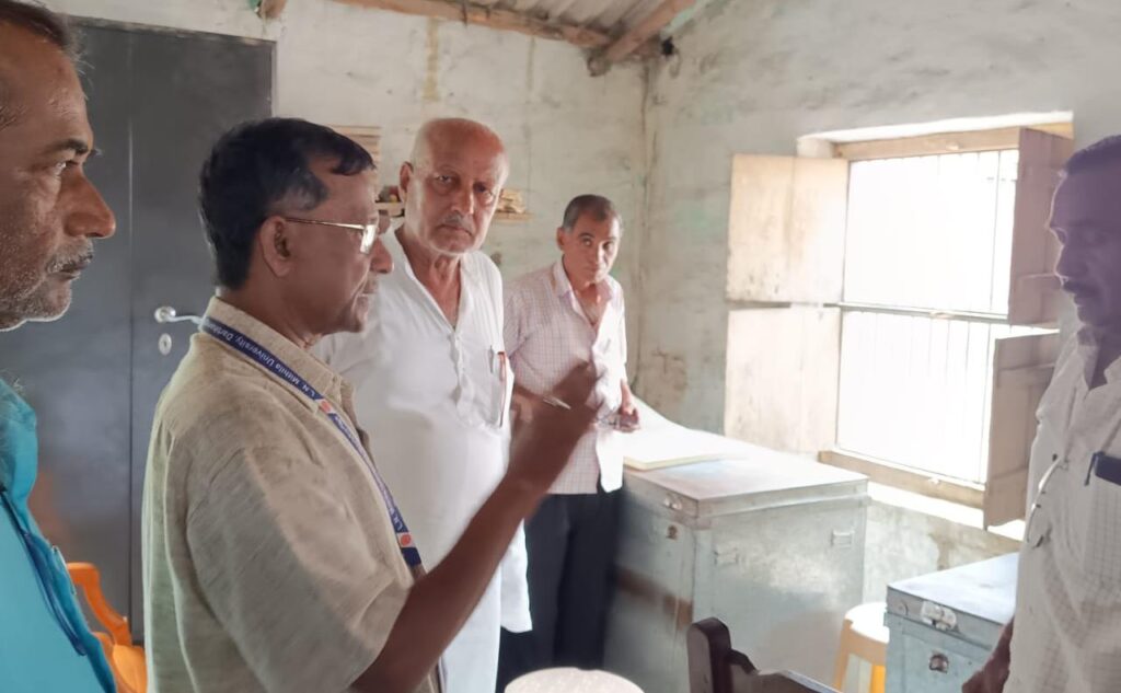 मिल्लत कॉलेज तथा एमआरएसएम कॉलेज, आनंदपुर का औचक निरीक्षण रहा संतोषप्रद : डॉ० गजेन्द्र।