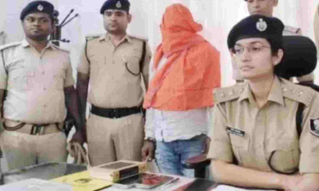 घटना को अंजाम देने से पहले संदिग्ध बदमाश को पुलिस ने किया गिरफ्तार।