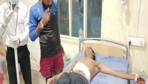 आपसी विवाद में पड़ोसी ने युवक को मारी गोली, हालत गंभीर।