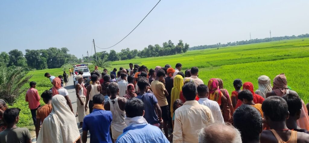 बेखौफ अपराधियों ने गुलटेन सदाय को हत्या कर शव को झाड़ी में फेंका