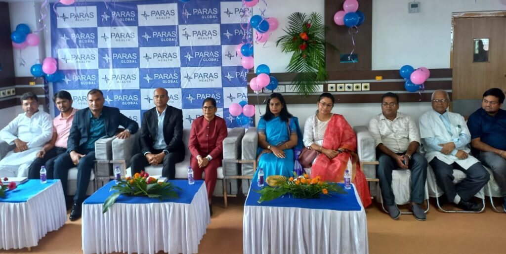 पारस ग्लोबल हॉस्पिटल में मदर एंड चाइल्ड केयर की पारस हेल्थ के ग्रुप सीओओ डॉ. सैंटी साजन ने किया उद्घाटन