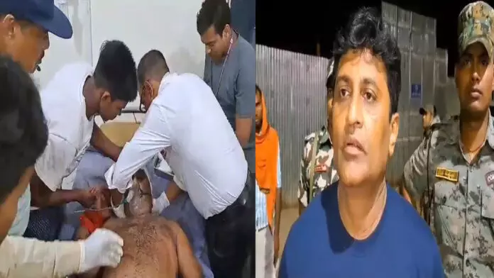 बदमाशों ने दनादन गोली फायरिंग कर किया पूर्व मुखिया को जख्मी, कारण का पता लगा रही पुलिस।