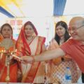 बहेड़ी के ठाठोपुर में डीडीसी की अध्यक्षता में किया गया जन-संवाद।