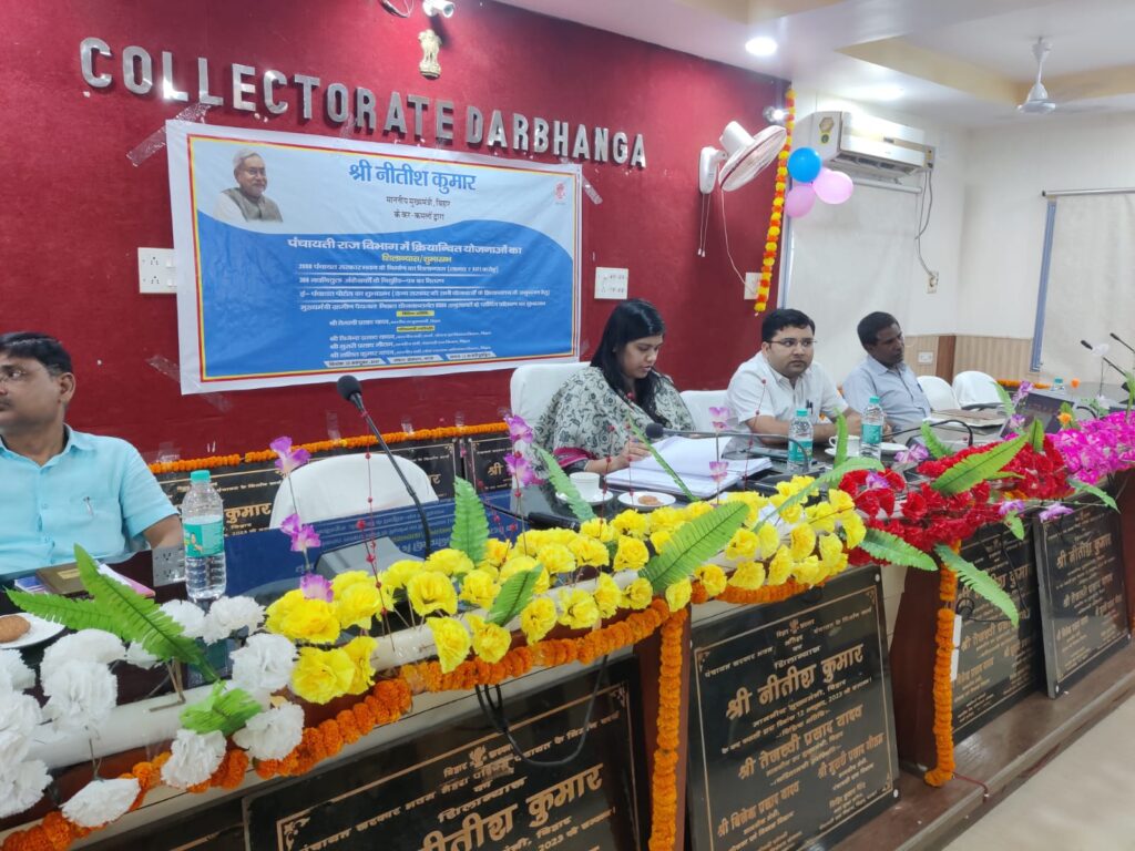 मुख्यमंत्री ने पंचायती राज विभाग की योजनाओं का किया शुभारंभ।
