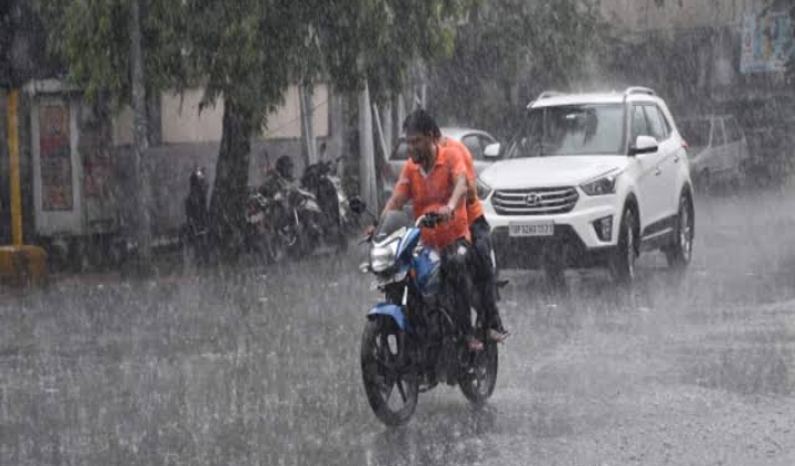 बिहार के इन जिलों में सोमवार से दो दिनों तक भारी बारिश के आसार।