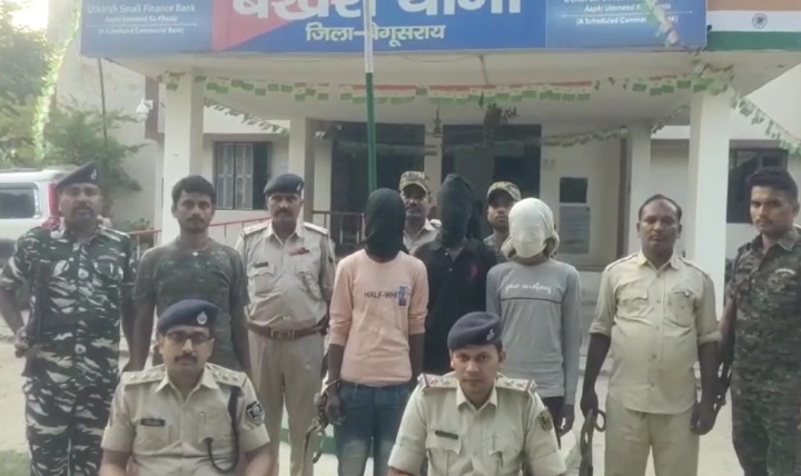 युवती से हुए सामूहिक दुष्कर्म मामले में प्रेमी सहित तीन गिरफ्तार।
