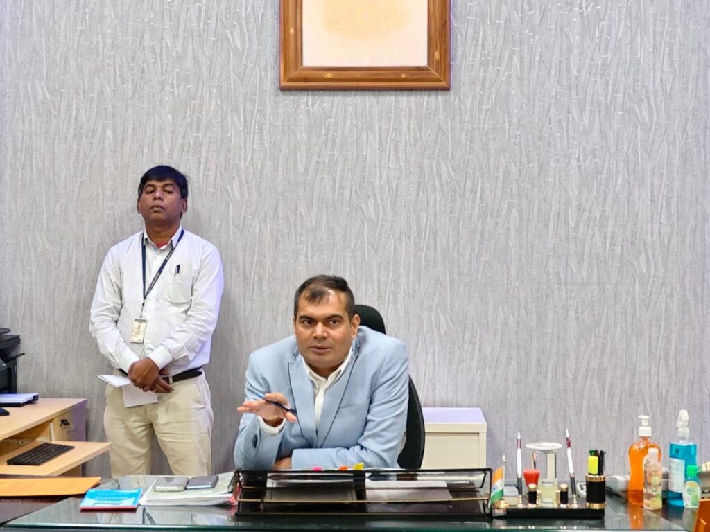 जिला गंगा समिति की मासिक बैठक आयोजित।