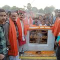 विधायक में किया  एमएमजीएसवाई योजना अन्तर्गत सड़क का शिलान्यास।