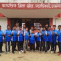 राज्यस्तरीय विद्यालय कराटे प्रतियोगिता हेतु दरभंगा की टीम रवाना।