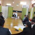 राष्ट्रीय लोक अदालत को लेकर न्यायिक अधिकारियों के साथ हुई बैठक।