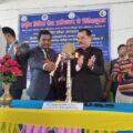 राष्ट्रीय लोक अदालत का दीप प्रज्वलित कर किया गया शुभारंभ।