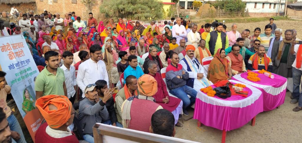 विकसित भारत का निर्माण पीएम मोदी की गारंटी: गोपाल जी ठाकुर।