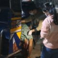 पिकअप -बाइक की टक्कर में एक की मौत,दो घायल।