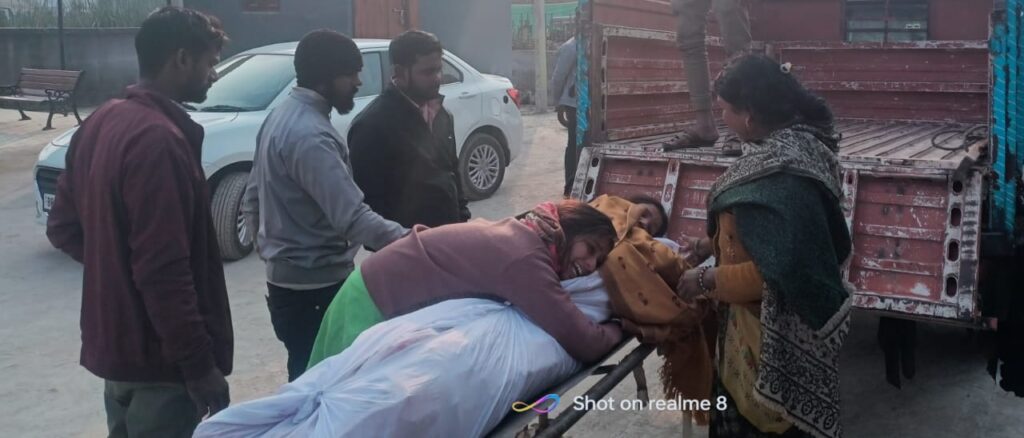सड़क दुर्घटना में पटना के पिकअप चालक की मौत