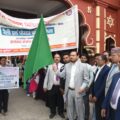 कुलपति ने स्वयंसेवकों को मतदाता जागरूकता शपथ दिलाकर जागरूकता रैली को दिखाई हरी झंडी।