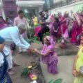 उगते सूर्य को अर्घ दे कर चार दिवसीय महापर्व छठ का हुआ समापन