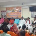 भारतीय जनता पार्टी जिला की बैठक जिलाध्यक्ष जीवछ सहनी के अध्यक्षता  में जिला कार्यालय में आयोजित हुआ।