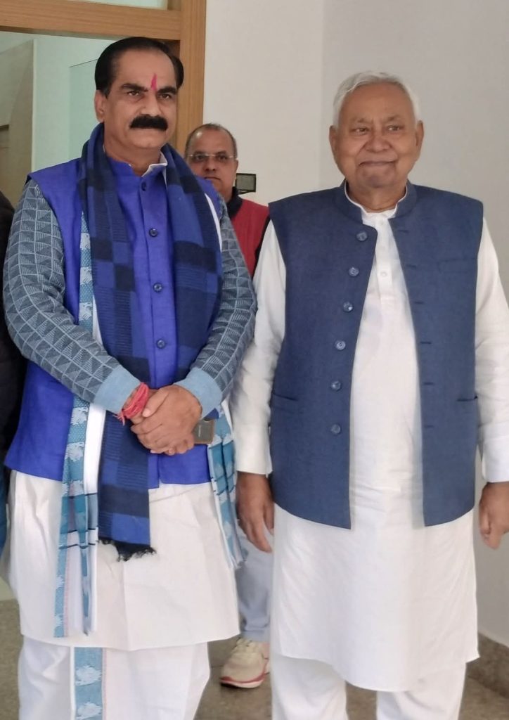 दरभंगा में पटना हाई कोर्ट की बेंच और आईआईटी की स्थापना के लिए नीतीश कुमार से की आरजू – गोपालजी ठाकुर