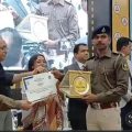 दरभंगा के पुलिस सब इंस्पेक्टर पटना में किए गए सम्मानित, सड़क सुरक्षा के क्षेत्र में सराहनीय काम का मिला इनाम