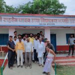 पल्स 2 श्री सहदेव यादव हाई स्कूल भच्छी-उज्जैना की उपजाऊ जमीन की हुई बंदोबस्ती।