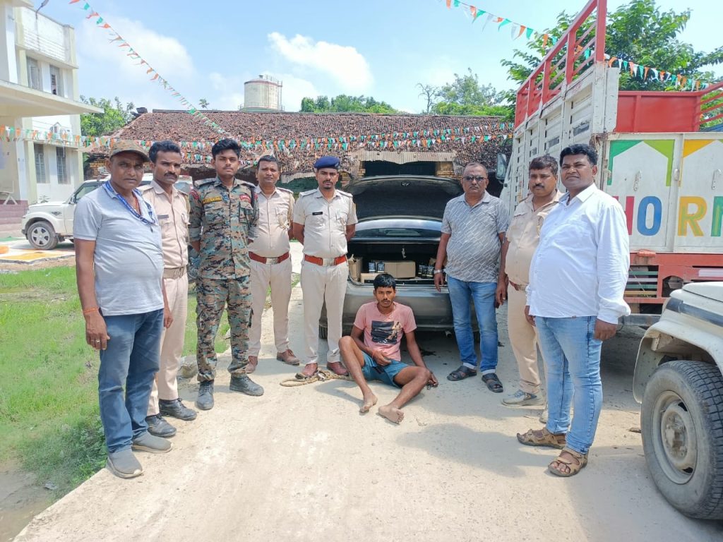 विदेशी शराब बरामद, होम डेलिवरी करने वाले दो संदिग्ध पकड़ाए